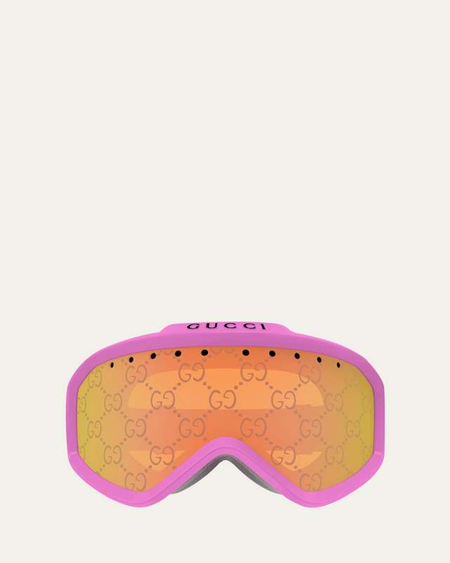 Multicolor Logo Injection Plastic Shield Sunglasses